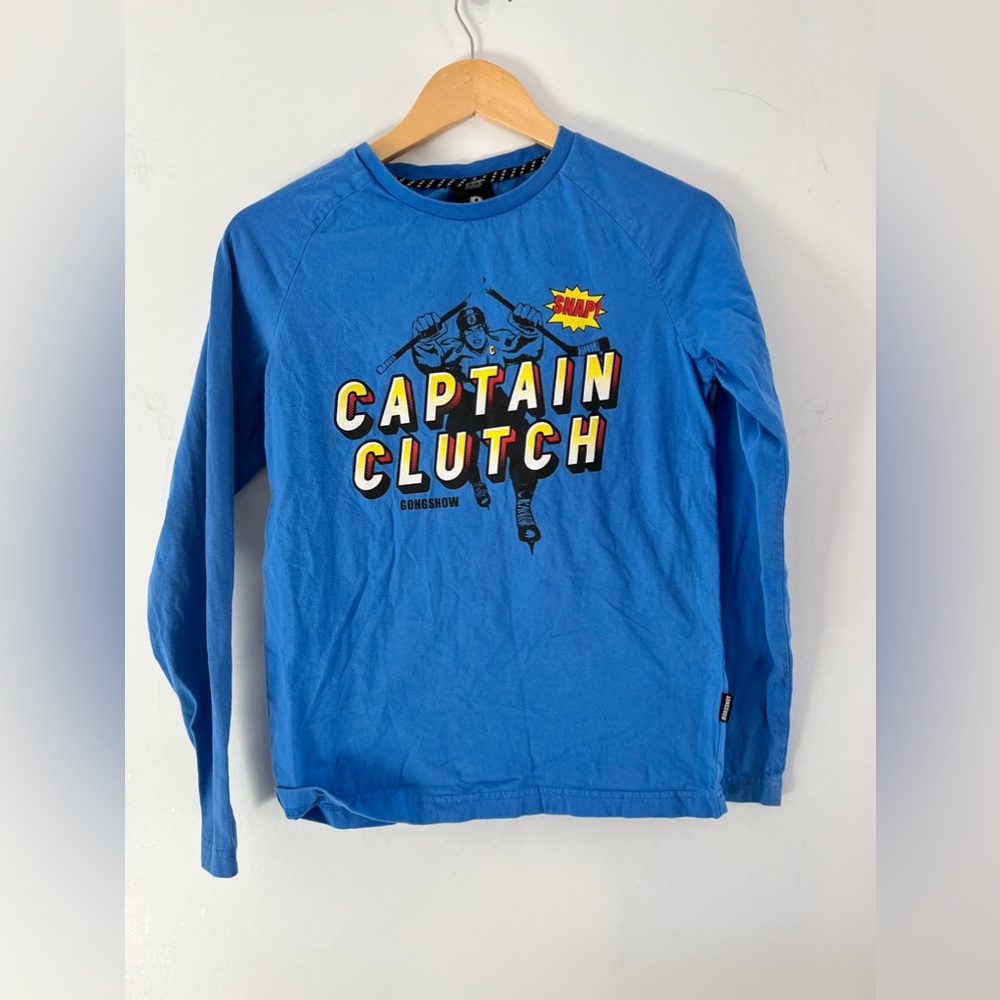 Gongshow Boys “captain clutch” long sleeve shirt